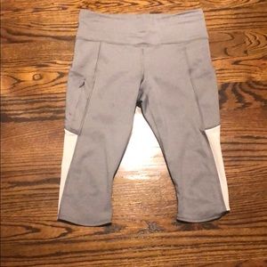 Athleta cropped running pants